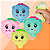 Kit 4 Frutinhas Squish de Apertar Anti-Stress – Brinquedo Sensorial para Alívio do Estresse e Estímulo Sensorial - Imagem 4