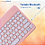 Capa de Silicone Transparente Para Tablet Galaxy Tab A7 T500 + Caneta Touch 3 em 1 + Teclado e Mouse Rosa via Bluetooth - Imagem 7