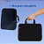 Kit Capa Com Teclado Keyboard com Touchpad para iPad 9th Geração 10.2 + Luva de Transporte e Proteção Preta 13.3 - Imagem 11