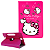 Capa Giratória Universal para Tablet Vision7 - Estampa da Hello Kitty com Seu Nome - Imagem 1