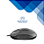 Mouse com Fio Multilaser MF100 Preto USB | 1200 DPI | Design Compacto para PC Notebook - Imagem 4