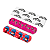 Kit 3 Caixas Curativo Adesivo Band-aid Ladybug Multi Saúde Multilaser 24 Unidades Total | Respirável, 2 Estampas e Proteção Infanti - Imagem 6