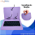 Capa Roxa c/Teclado Embutido para Tablet 7” Positivo Vision Tab 7, Twist Tab+, Multilaser M7 - Imagem 7
