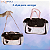 Bolsa com Alça de Maternidade Mave Baby Menina Alça Regulável Reforçada Mamae Bebe - Imagem 4