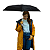 Mini Guarda Chuva Portátil com Proteção UV e Varetas de Alumínio Coloridas | Compacto, Leve e Resistente para Bolsa e Viagem - Imagem 4