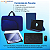 Kit Completo para Tablet Samsung Galaxy Tab A9 Plus 11" (SM-X210 X216 X215) | Capa Giratória 360, Película de Vidro, Teclado com Mouse e Bolsa Case | Proteção e Funcionalidade - Imagem 2