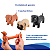 Kit 4 Cachorrinhos de Brinquedo de Modelar Esticar e Encolher | Antistress Infantil Divertido e Elástico - Imagem 2