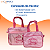 1.	Kit Maternidade Bolsa e Frasqueira Rosa Princesa para Bebê Menina Impermeável Multifuncional Alça Dupla Reforçada par - Imagem 4
