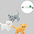 Brinquedo Gatinho Feliz Gatos Sortidos c/Acessórios Divertidos p/Brincar - Imagem 6
