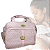 Bolsa Maternidade Rosa Coroa Dourada Elegância e Pratica p/Dia a Dia - Imagem 1