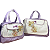 Kit Bolsa Maternidade Roxa Ursinhos Bolsa Grande + Frasqueira - Imagem 8