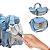 Kit Maternidada Azul Urso e Balão Bolsa+Frasqueira:Delicadeza e Estilo - Imagem 4