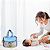 Kit Maternidada Azul Urso e Balão Bolsa+Frasqueira:Delicadeza e Estilo - Imagem 8