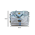 Bolsa Maternidade Luxo Azul com Coroa Espaçosa e Elegante - Imagem 3