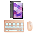 Kit completo teclado e mouse + Película frontal p/ Tablet Lenovo Idea Tab 11 - Imagem 4