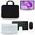 Kit Teclado e Mouse + Luva Para Tablet Lenovo Idea Tab Plus - Imagem 1