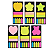 Post-it Decorativo Colorido com Formatos Divertidos - Imagem 1