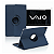 Capa Giratória 360 Suporte Azul + Película Vidro p/ Tablet Vaio Tl10 10.4 - Imagem 1