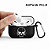 Capa Case Silicone Protetora Compativel Apple AirPods Pro - Personalizada Caveira - Imagem 5