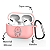 Capa Case p/ AirPods Pro 3 Rosa, Silicone Personalizado - Apanhador de sonhos - Imagem 2