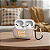 Capa Capinha p/ AirPods Pro 2 Rosa Pastel, Personalizado Anti Queda -Good Vibes - Imagem 7