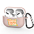 Capa Capinha p/ AirPods Pro 2 Rosa Pastel, Personalizado Anti Queda -Good Vibes - Imagem 1