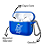 Capa Capinha com Gancho p/ AirPods Pro 2 Azul - Astronauta - Imagem 2