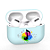Case p/ AirPods Pro 2 Azul, Silicone Resistente - Musical - Imagem 1