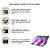 Kit p/ Tablet Lenovo Idea tab11 Película de vidro + Suporte de metal Premium - Imagem 9