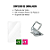 Kit p/ Tablet Lenovo Idea tab11 Película de vidro + Suporte de metal Premium - Imagem 10