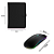 Kit capa com teclado p/ Tablet Samsung Tab A9+ mouse +bolsa - Imagem 6