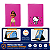 Capa Personalizada Personagem p/ Tablet Samsung Galaxy  a11 8.7 Rosa Anti queda - Imagem 8