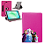 Capa Personalizada Personagem p/ Tablet Samsung Galaxy  a11 8.7 Rosa Anti queda - Imagem 1