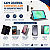 Kit Capa Giratória p/ Tablet Samsung A11 8.7 Branco+Película - Imagem 3
