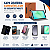 Kit Capa Personagem p/ Tablet Samsung A11 8.7 Marrom+ Caneta - Imagem 4