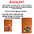 Kit Capa Personagem p/ Tablet Samsung A11 8.7 Marrom+ Caneta - Imagem 5