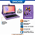 Capa personalizada c/ teclado Película p/ Tablet tab Samsung Galaxy S10 Lite - Imagem 6
