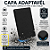 Kit Capa Adaptável Silicone p/Tablet VAIO TL10 10.4 -Película Suporte de Metal - Imagem 2