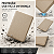 Capa Giratória Premium Dourada +Película p/ Tablet Samsung A11+ Plus - Imagem 7