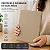 Capa Giratória Premium Dourada +Película p/ Tablet Samsung A11+ Plus - Imagem 5