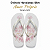 Havaianas Original Feminino Personalizada tamanho 35/36 Slim - Imagem 2