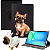 Capa Personalizado p/ Tablet Samsung Galaxy S10 Fe S10 Lite Tela 10.9 + Cachorro Bulldog - Imagem 1