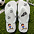 Chinelo Branco Personalizado Infantil Personagem - Tamanho 31/32 - Imagem 9