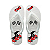 Chinelo Branco Personalizado Infantil Personagem - Tamanho 31/32 - Imagem 6