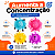 Kit 4 Brinquedos Sensorial com Luz Infantil Alívio de Estresse e Ansiedade P/ Autistas - Imagem 4