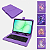 Capa teclado infantil p/ Tablet tab Samsung Galaxy A11+ - Imagem 6
