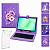 Capa teclado infantil p/ Tablet tab Samsung Galaxy A11+ - Imagem 1