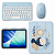 Capa Smart Auto Sleep Personalizado Resistente p/Ipad 11 A16 10.9 Teclado Mouse - Imagem 1