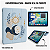 Capa Smart Auto Sleep Personalizado Resistente p/Ipad 11 A16 10.9 Teclado Mouse - Imagem 5