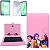 Kit 2 Capa Infantil Kpop Personalizado + Película Anti Queda p/ Samsung A11 8.7 X-133 - Imagem 1